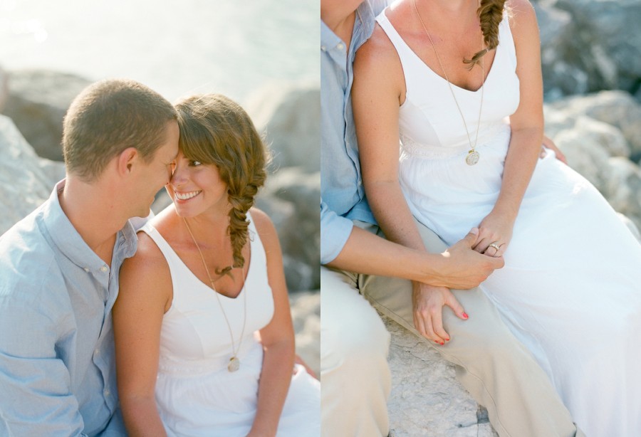 Romantic Italian Beachside Picnic, styled shoots, styled engagement pictures