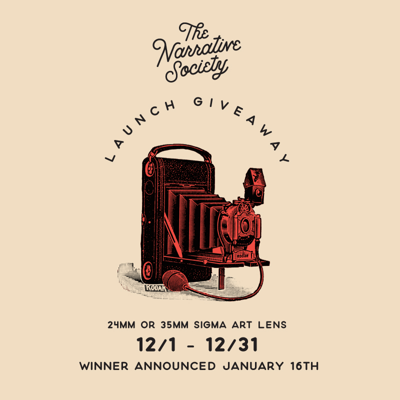giveaway, the narrative society
