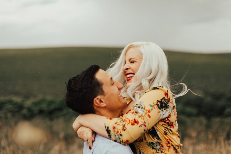 engagement poses for couples, Boho Fall Family of 4 Pictures in Iowa