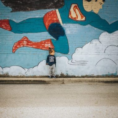 painted wall, superhero wall, Daily Fan Favorite by Dannielle Hale Photography