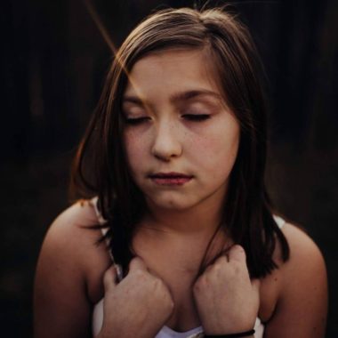 Portrait of girl lost in thought, Sarah Maverick Photography Daily Fan Favorite