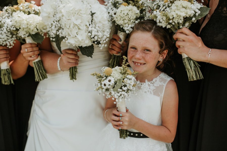 Wild Soul Weddings - Iowa & Destination Wedding Photography & Videography - Flower Girl - Wedding portraits
